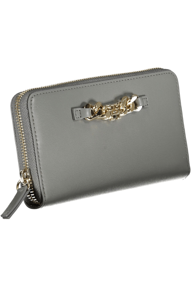 7301TOMMY HILFIGER PORTAFOGLIO DONNA GRIGIO