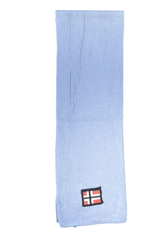 5951NORWAY 1963 SCIARPA UOMO AZZURRO