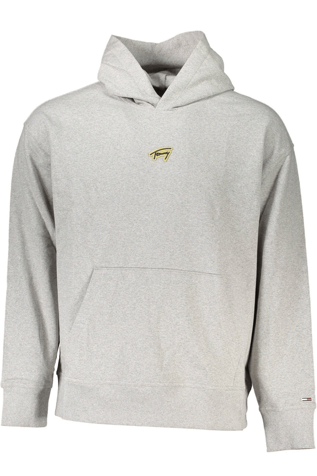 4729TOMMY HILFIGER FELPA SENZA ZIP UOMO GRIGIO