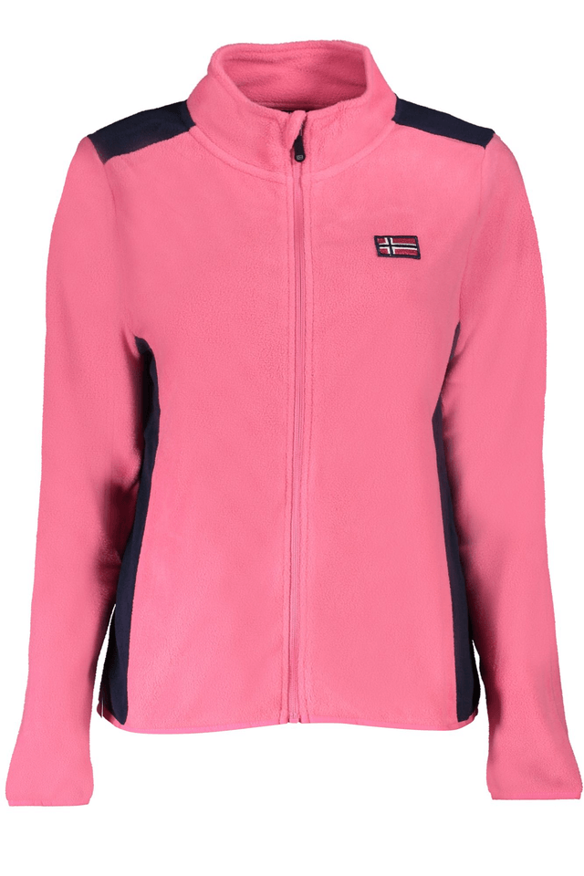 10131NORWAY 1963 FELPA CON ZIP DONNA ROSA