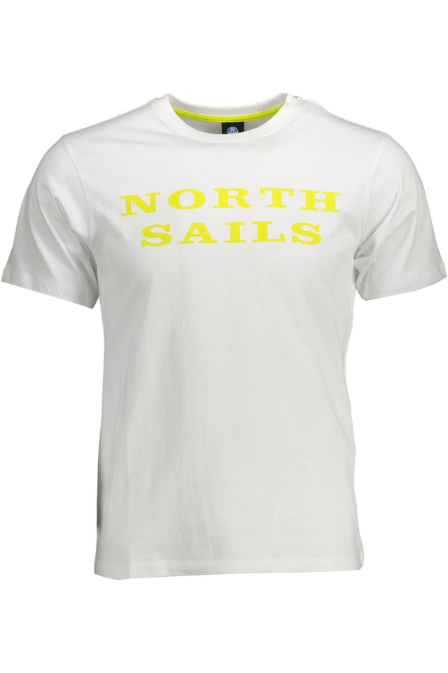 1402NORTH SAILS T-SHIRT MANICHE CORTE UOMO BIANCO