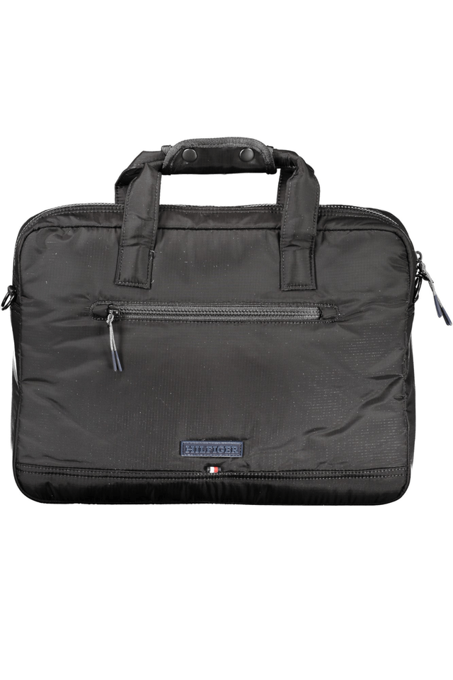 10419TOMMY HILFIGER CARTELLA UOMO NERO
