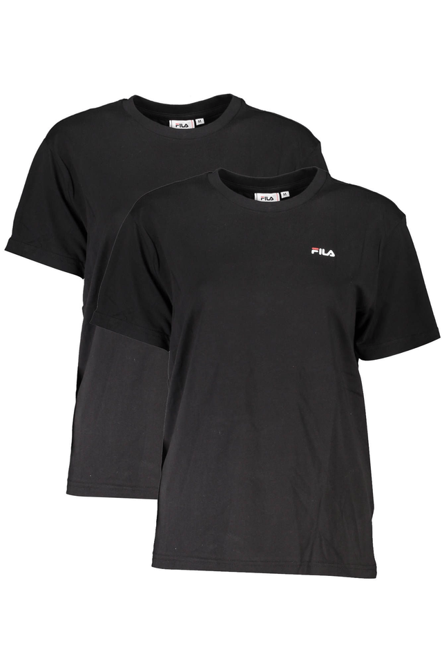 3502FILA T-SHIRT MANICHE CORTE DONNA NERO
