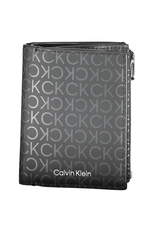 7989CALVIN KLEIN PORTAFOGLIO UOMO NERO