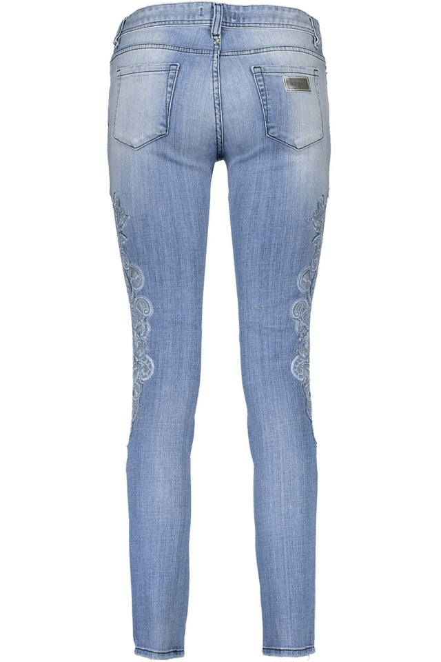 372JUST CAVALLI JEANS DENIM DONNA AZZURRO