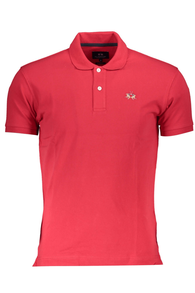 3043LA MARTINA POLO MANICHE CORTE UOMO ROSSO