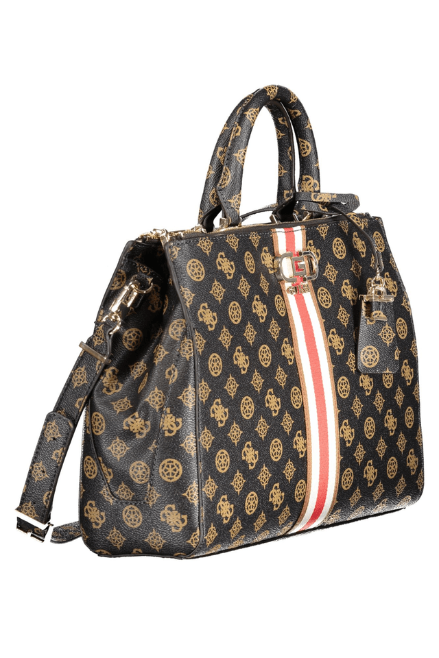 8922GUESS JEANS BORSA DONNA MARRONE