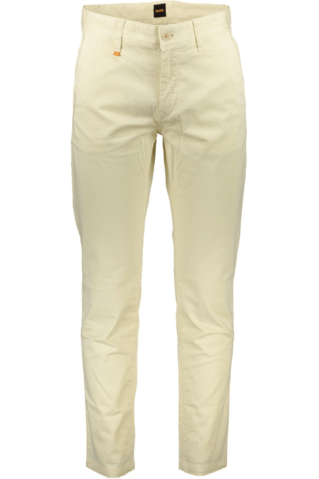 7439HUGO BOSS PANTALONE UOMO BEIGE