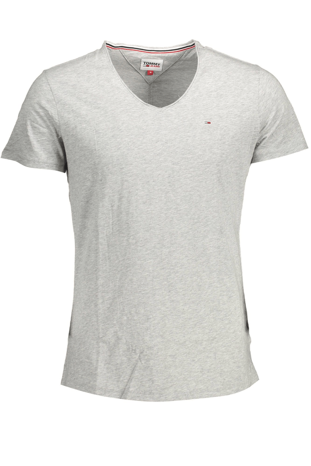 1909TOMMY HILFIGER T-SHIRT MANICHE CORTE UOMO GRIGIO