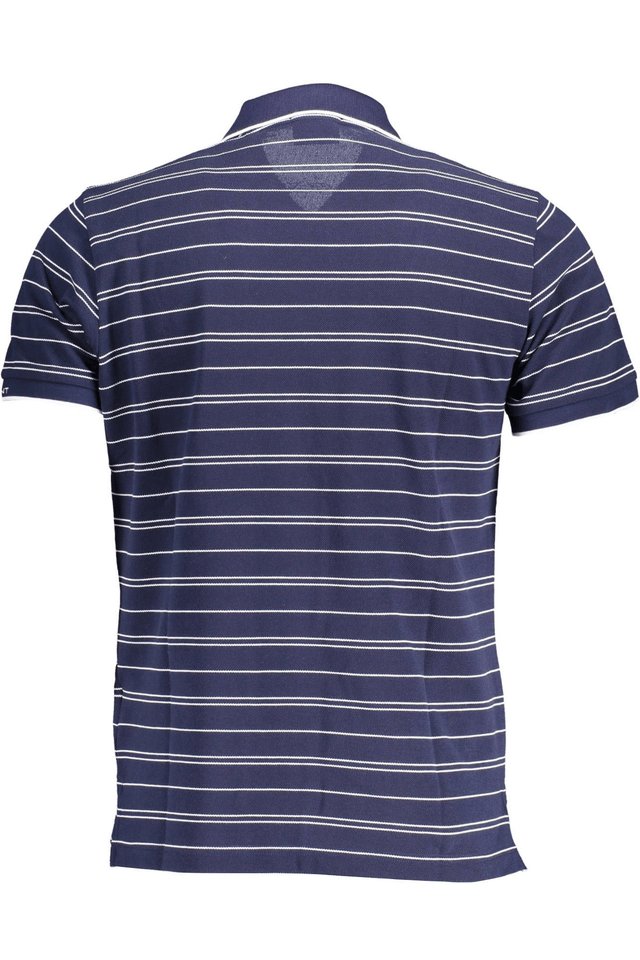 856GANT POLO MANICHE CORTE UOMO BLU