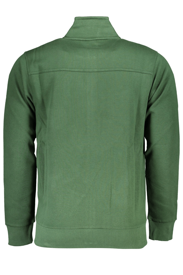 4828U.S. GRAND POLO FELPA CON ZIP UOMO VERDE
