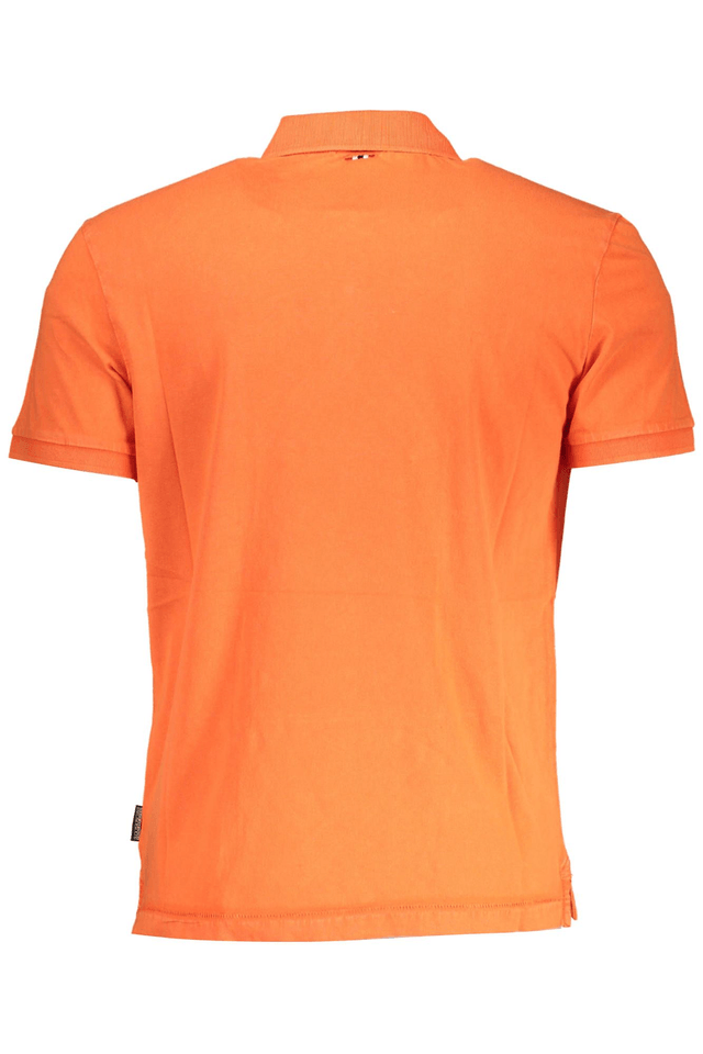 3432NAPAPIJRI POLO MANICHE CORTE UOMO ROSSO