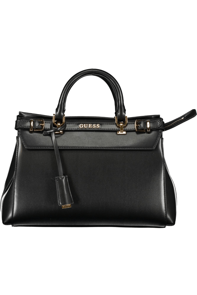 6866GUESS JEANS BORSA DONNA NERO