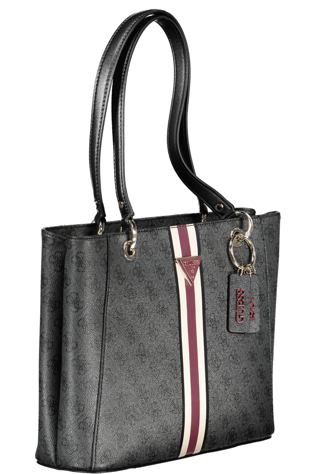 10444GUESS JEANS BORSA DONNA NERO