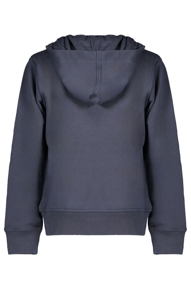 9103K-WAY FELPA CON ZIP BAMBINO BLU