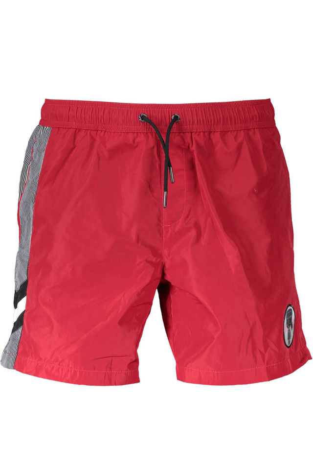 236KARL LAGERFELD BEACHWEAR COSTUME PARTE SOTTO UOMO ROSSO