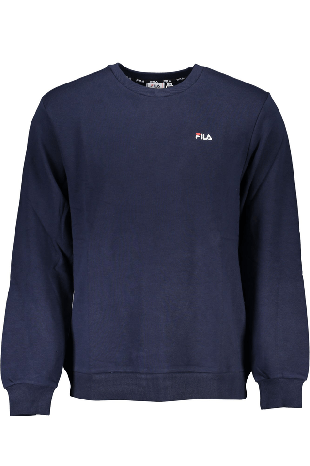 7459FILA FELPA SENZA ZIP UOMO BLU