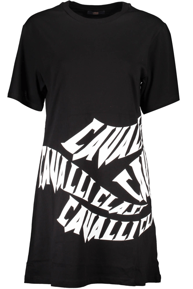 4089CAVALLI CLASS ABITO CORTO DONNA NERO