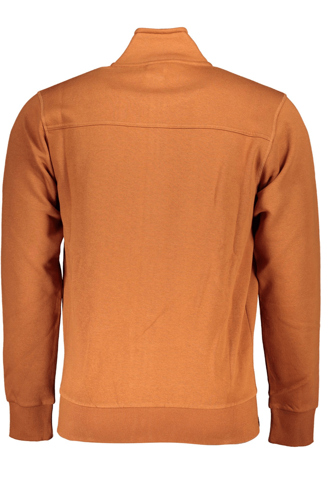 4831U.S. GRAND POLO FELPA CON ZIP UOMO MARRONE