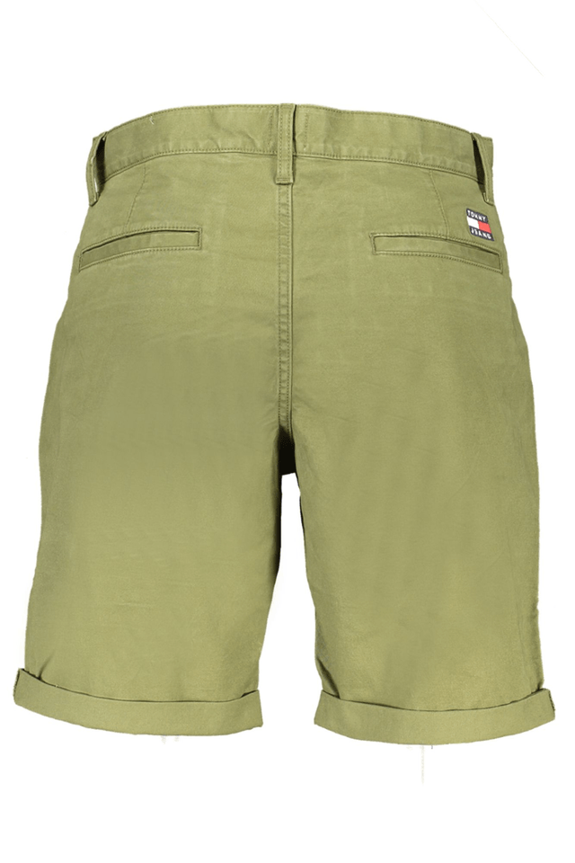 9392TOMMY HILFIGER PANTALONE SHORT UOMO VERDE