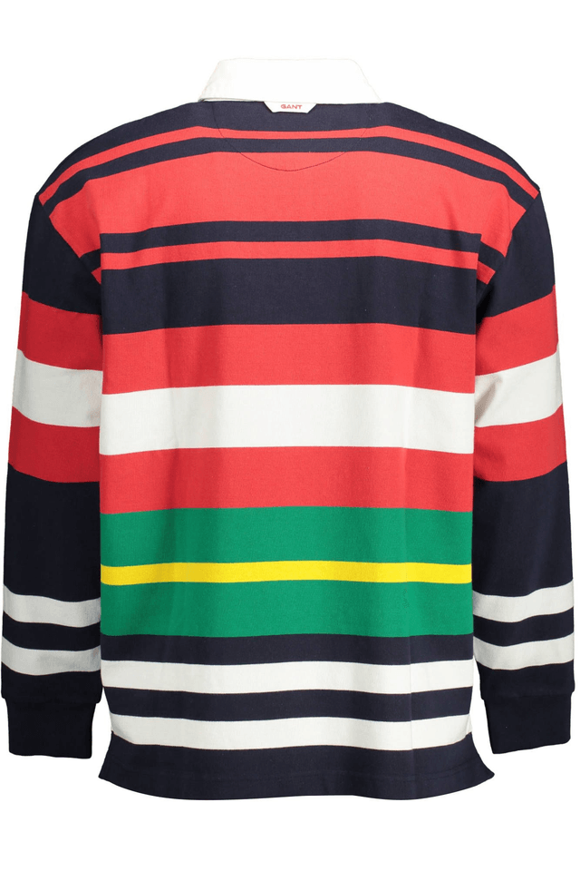 1742GANT POLO MANICHE LUNGHE UOMO BLU