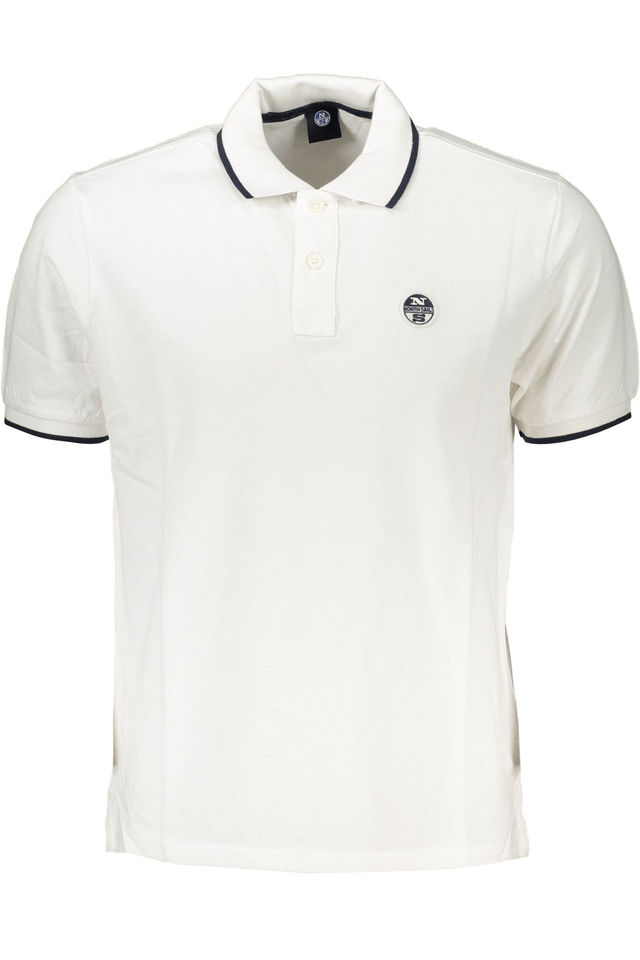7128NORTH SAILS POLO MANICHE CORTE UOMO BIANCO