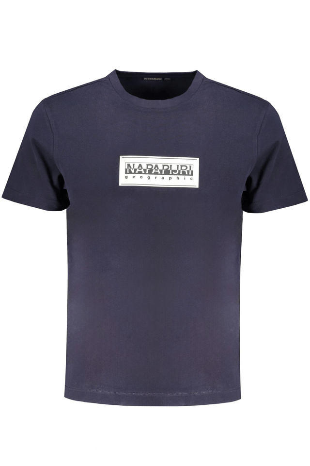 9956NAPAPIJRI T-SHIRT MANICHE CORTE UOMO BLU
