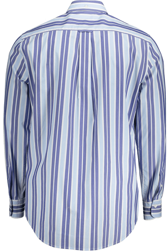 510GANT CAMICIA MANICHE LUNGHE UOMO AZZURRO