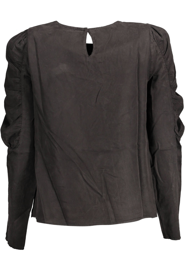 2096DESIGUAL CAMICIA MANICHE LUNGHE DONNA NERO