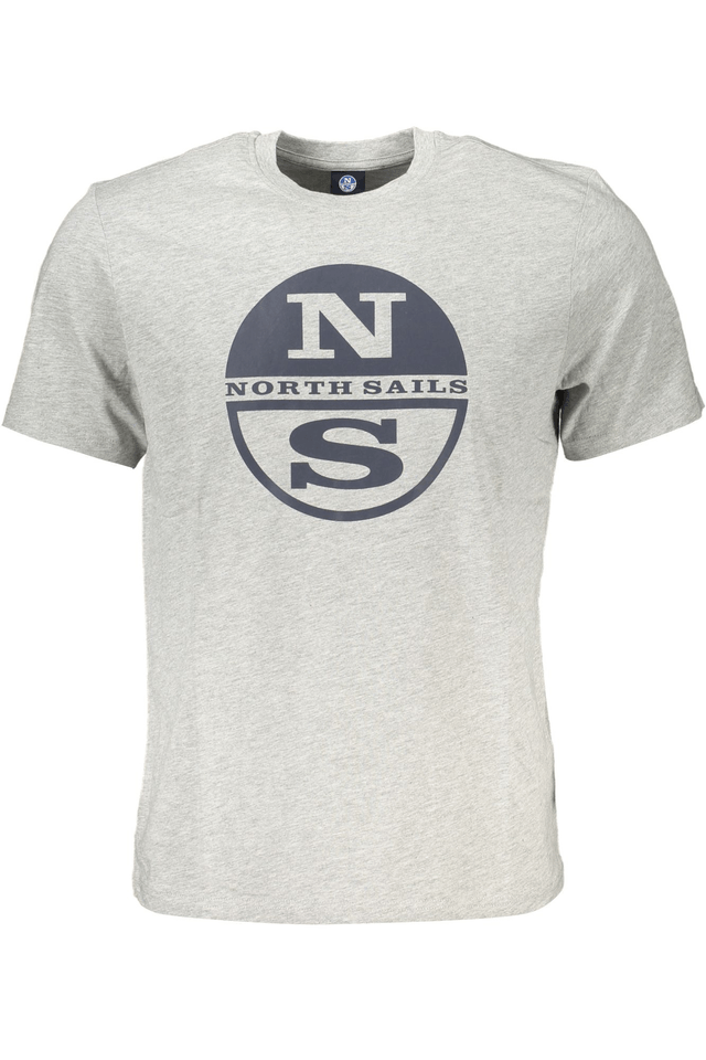 7157NORTH SAILS T-SHIRT MANICHE CORTE UOMO GRIGIO