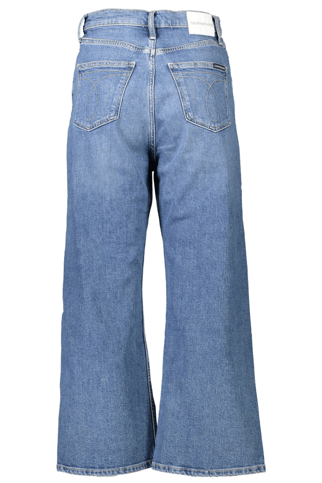 634CALVIN KLEIN JEANS DENIM DONNA BLU