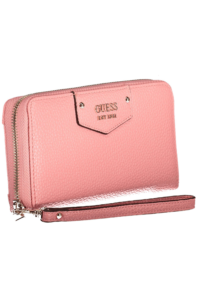 3075GUESS JEANS PORTAFOGLIO DONNA ROSA