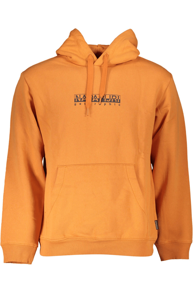 4331NAPAPIJRI FELPA SENZA ZIP UOMO ARANCIO