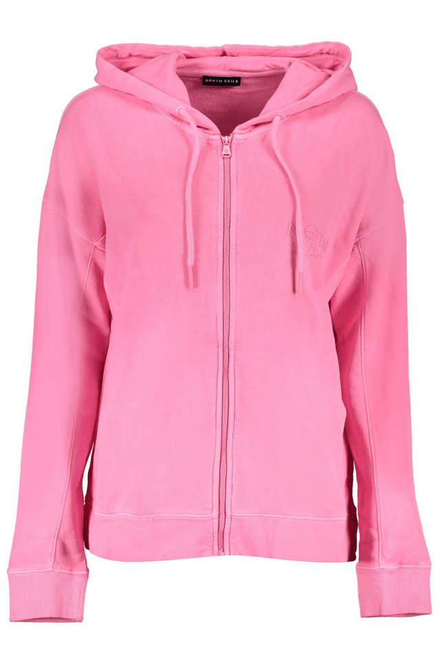 8740NORTH SAILS FELPA CON ZIP DONNA ROSA