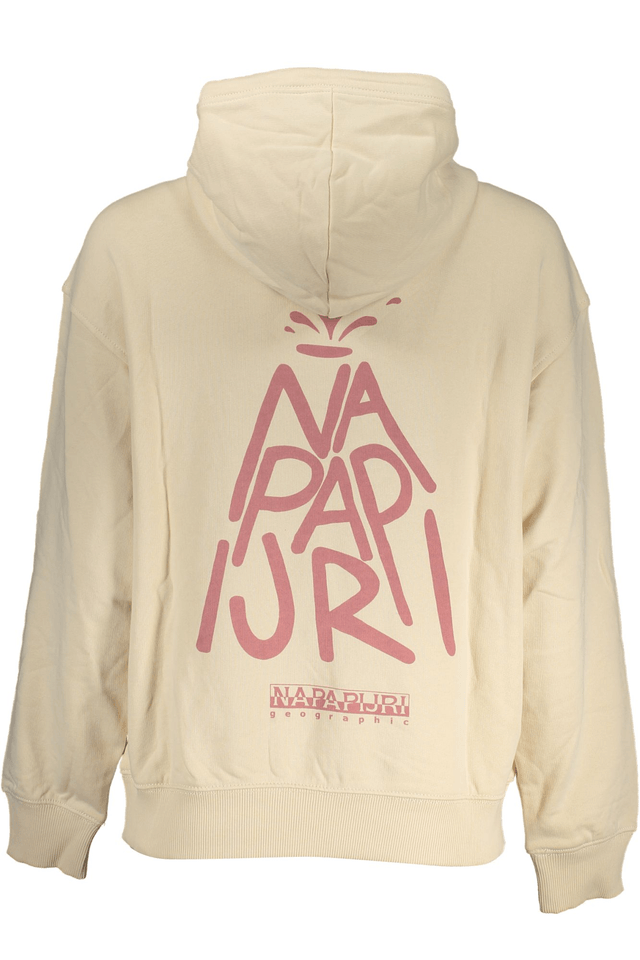 7777NAPAPIJRI FELPA SENZA ZIP DONNA BEIGE