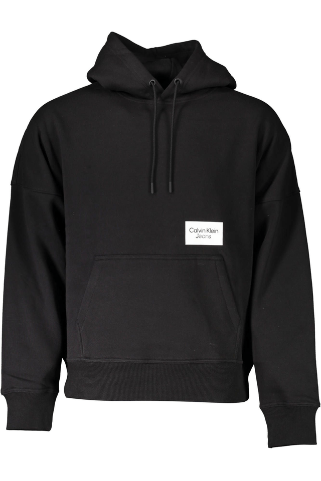 2977CALVIN KLEIN FELPA SENZA ZIP UOMO NERO