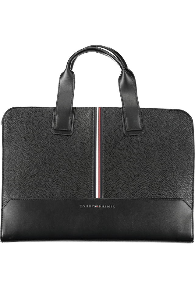 6340TOMMY HILFIGER CARTELLA UOMO NERO