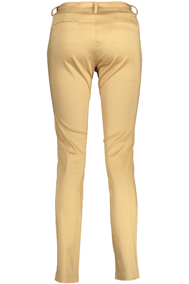 396GANT PANTALONE DONNA BEIGE