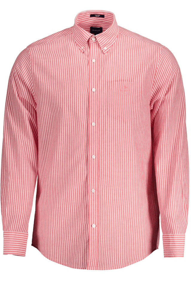 235GANT CAMICIA MANICHE LUNGHE UOMO ROSSO