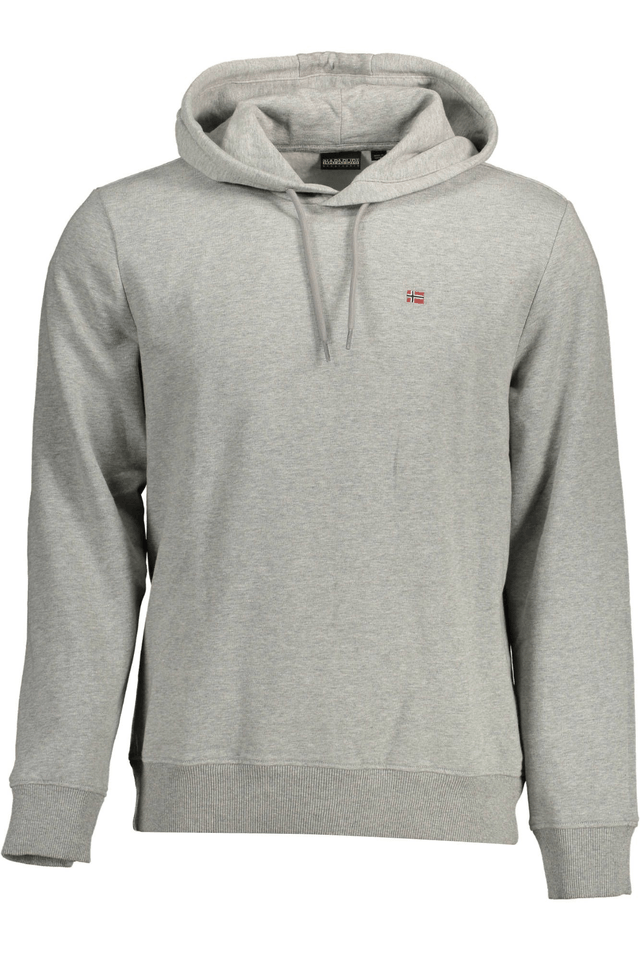 2107NAPAPIJRI FELPA SENZA ZIP UOMO GRIGIO