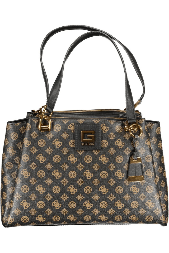 2753GUESS JEANS BORSA DONNA MARRONE