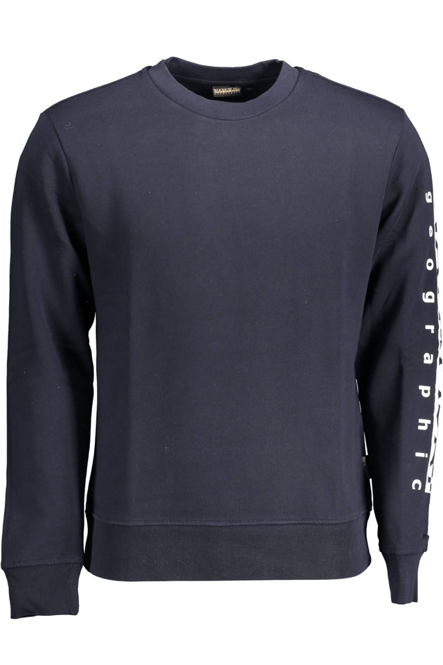 2116NAPAPIJRI FELPA SENZA ZIP UOMO BLU