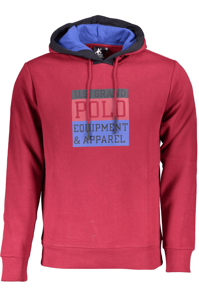 7408U.S. GRAND POLO FELPA SENZA ZIP UOMO ROSSO