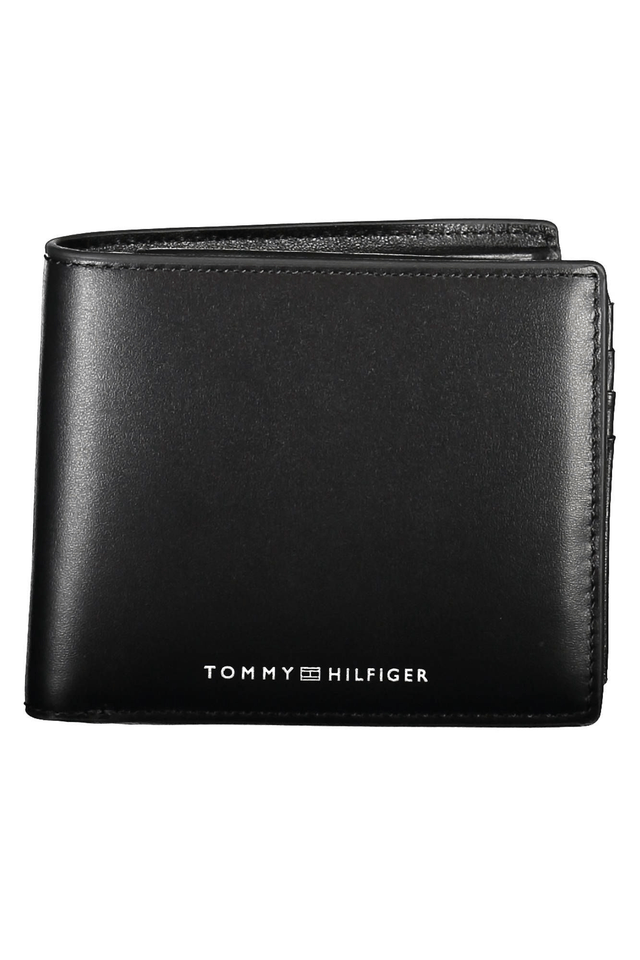 3717TOMMY HILFIGER PORTAFOGLIO UOMO NERO