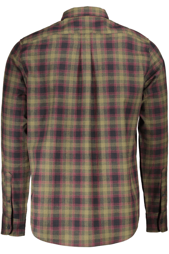 10006TIMBERLAND CAMICIA MANICHE LUNGHE UOMO VERDE