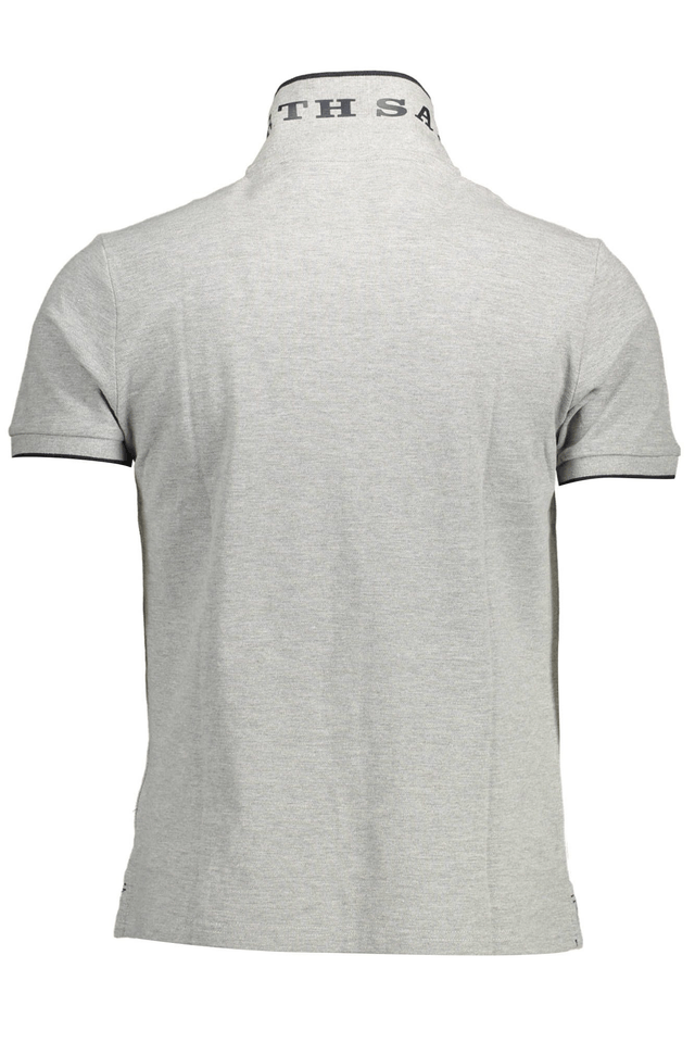 1669NORTH SAILS POLO MANICHE CORTE UOMO GRIGIO
