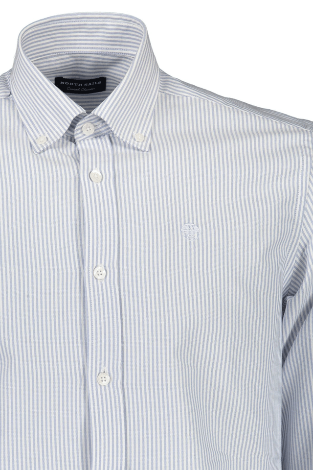 2526NORTH SAILS CAMICIA MANICHE LUNGHE UOMO AZZURRO