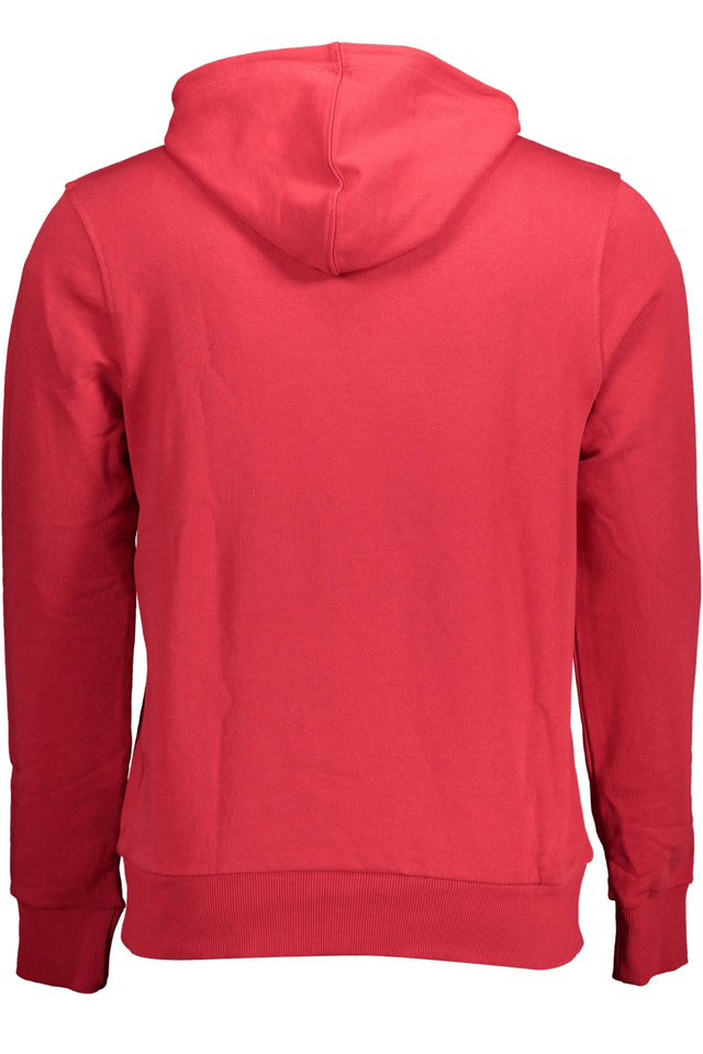 1456CAVALLI CLASS FELPA SENZA ZIP UOMO ROSSO