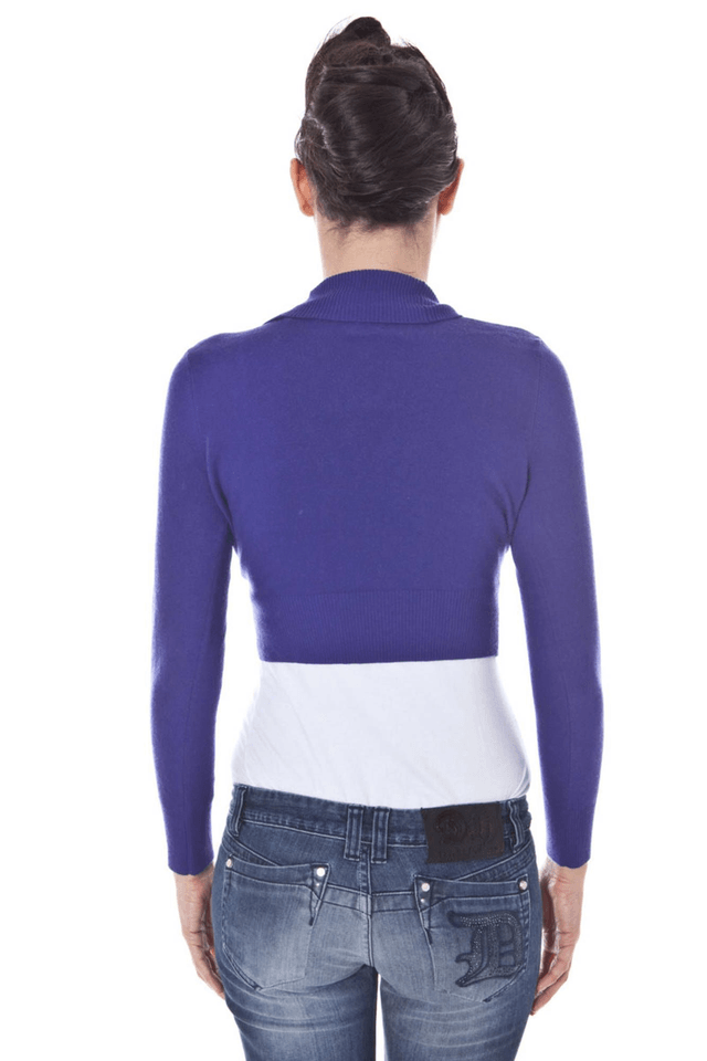 418DATCH COPRISPALLE MANICHE LUNGHE DONNA VIOLA