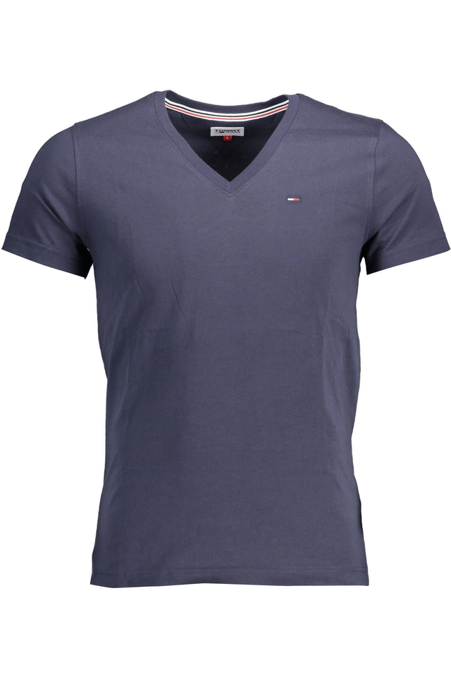 5647TOMMY HILFIGER T-SHIRT MANICHE CORTE UOMO BLU